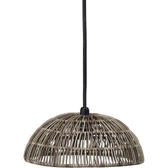 Rattanowa lampa wisząca Hue naturalna 30cm